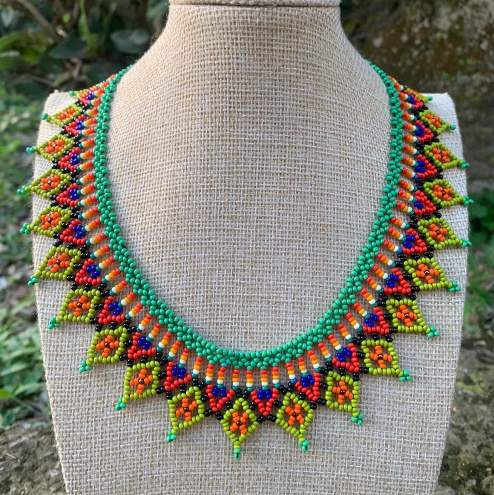Necklace handmade Chakiras